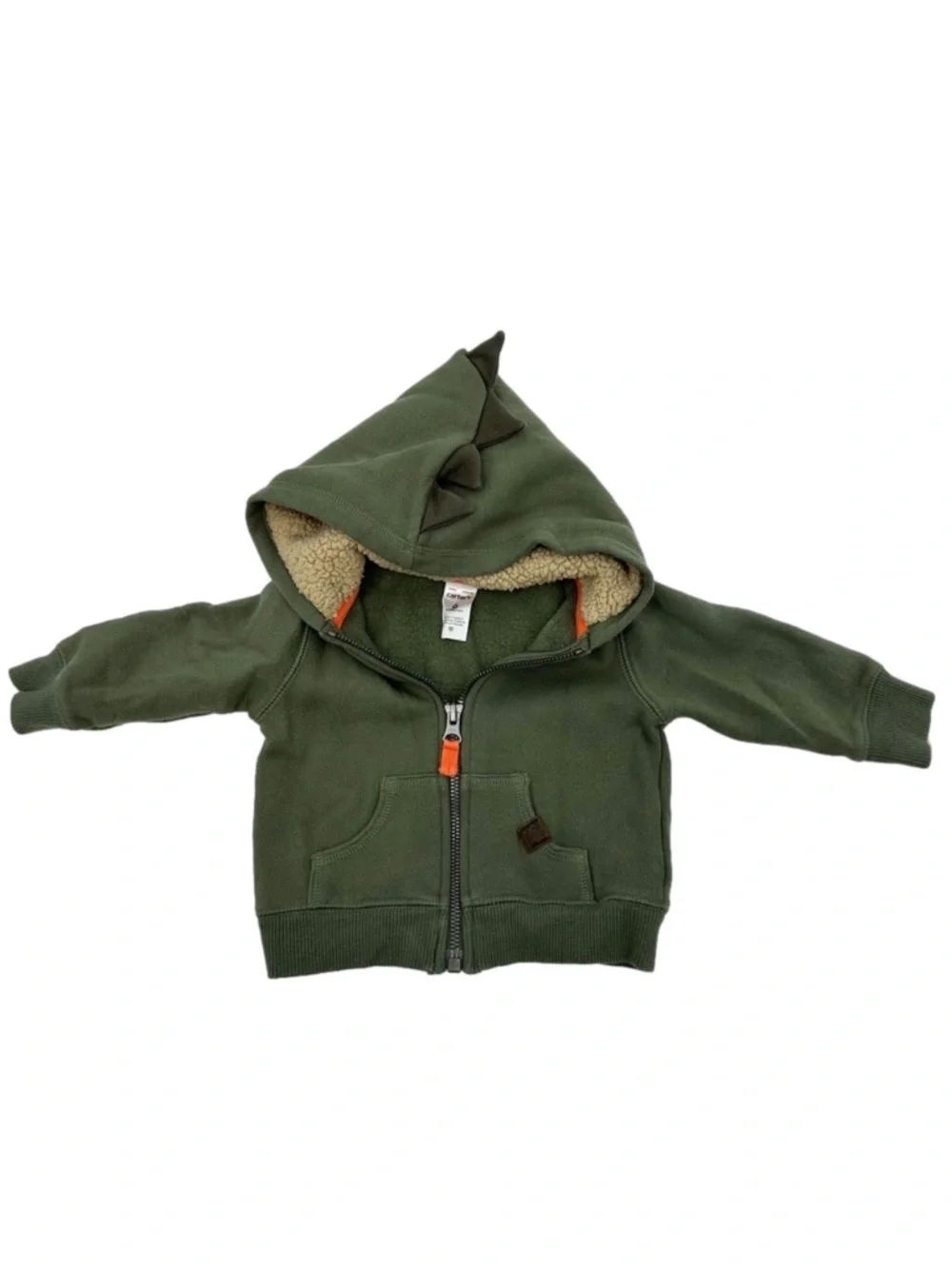 Carter's Green Dinosaur Hoodie and Sweatpants Set 6 Months
